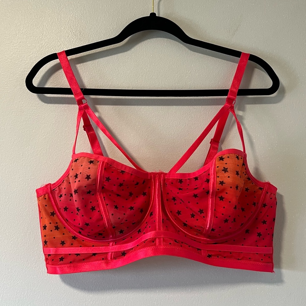 Torrid Sunset Star Mesh Bra